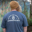 Karma Skull T-Shirt | Petrol Blue -  - Married to the Sea Surf Shop - 