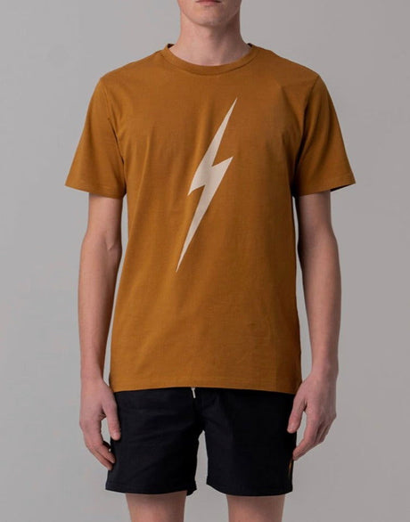 Lightning Bolt - Forever Tee | Mustard -  - Married to the Sea Surf Shop - 