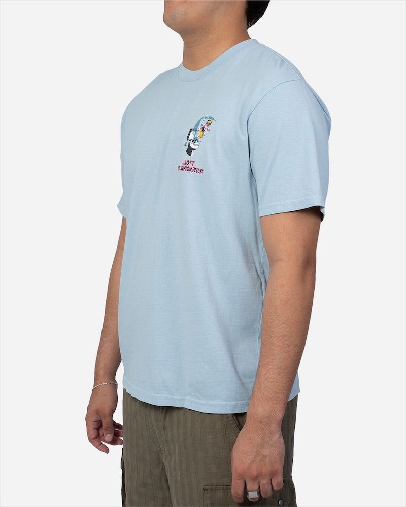 Lost - Crappy Waves Boxy Tee | Blue Mist -  - Married to the Sea Surf Shop - 