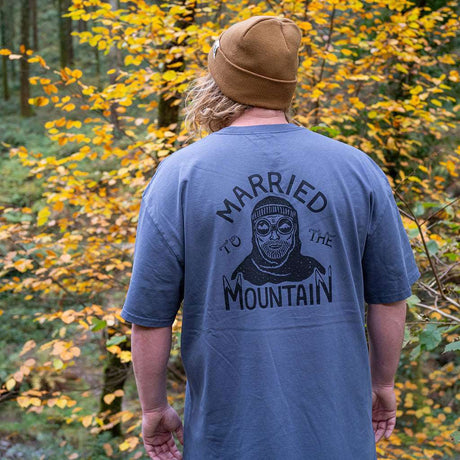 MTTM Mountain Man T-Shirt | Faded Indigo -  - Married to the Sea Surf Shop - 