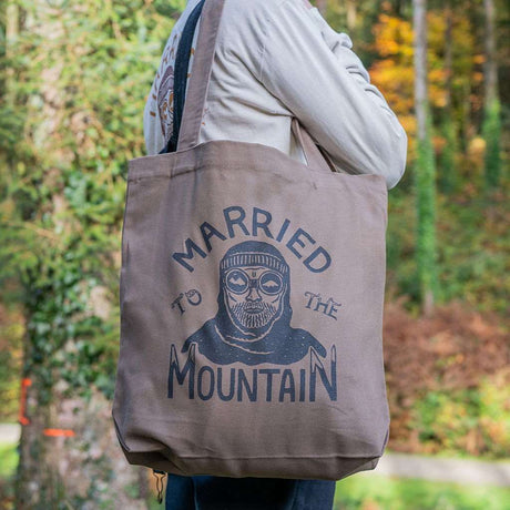 MTTM Mountain Man Tote Bag | Khaki -  - Married to the Sea Surf Shop - 