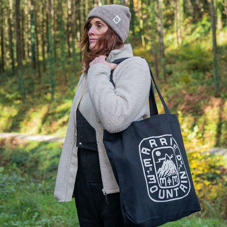 MTTM Mountain Tote Bag | Black -  - Married to the Sea Surf Shop - 