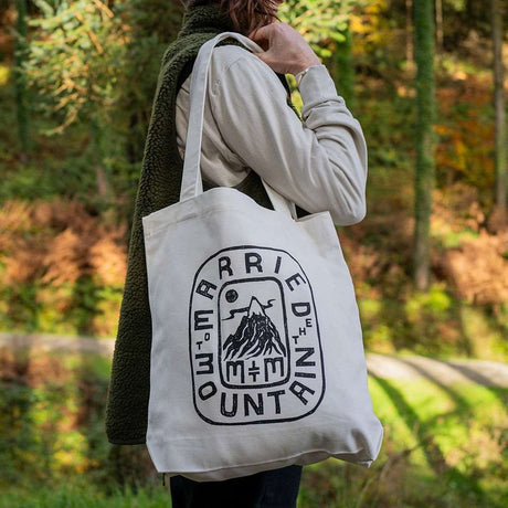 MTTM Mountain Tote Bag | Natural -  - Married to the Sea Surf Shop - 
