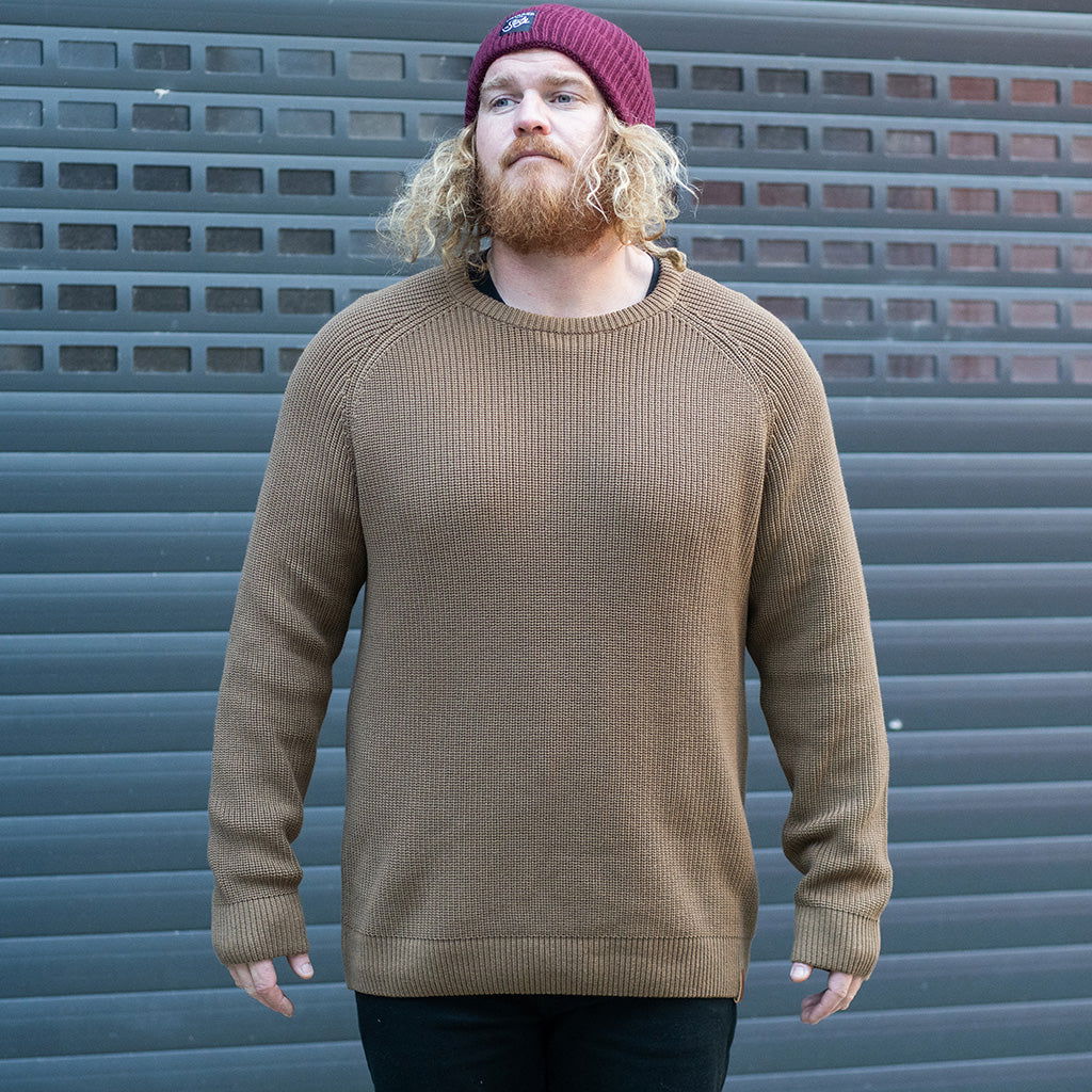 MTTS Chunky Knit Sweater | Toffee -  - Married to the Sea Surf Shop - 