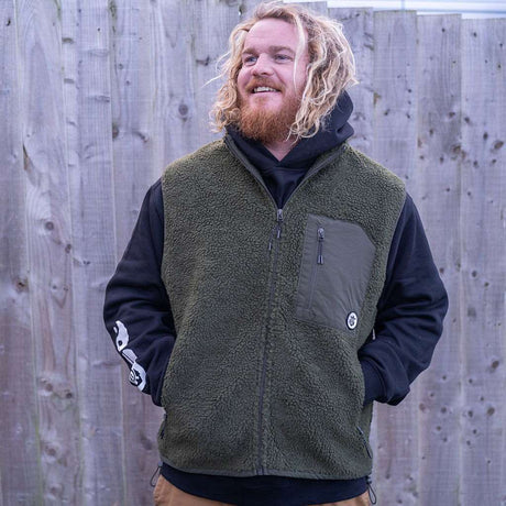 MTTS Sherpa Gillet | Green -  - Married to the Sea Surf Shop - 