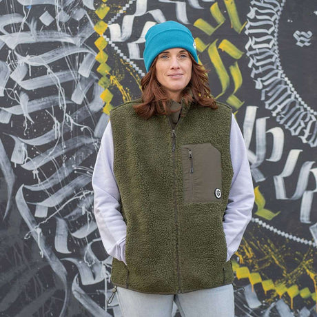 MTTS Sherpa Gillet | Green -  - Married to the Sea Surf Shop - 