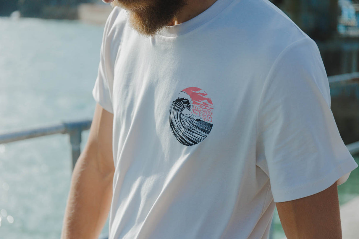 Wavery Tee - Vintage White