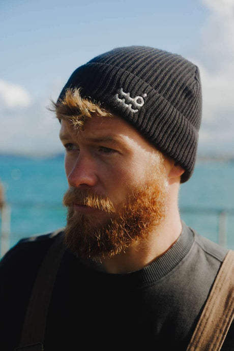 Setty Fisherman Beanie - Black