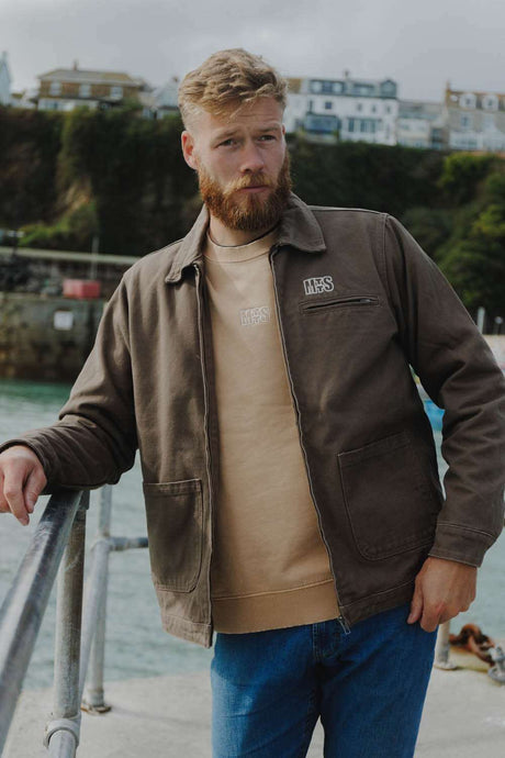 MTTS Canvas Heavy Jacket | Walnut