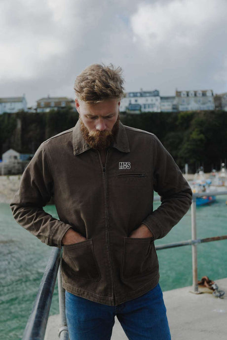 MTTS Canvas Heavy Jacket | Walnut