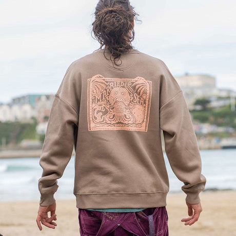 Monster Oversized Sweatshirt | Driftwood -  - Married to the Sea Surf Shop - 