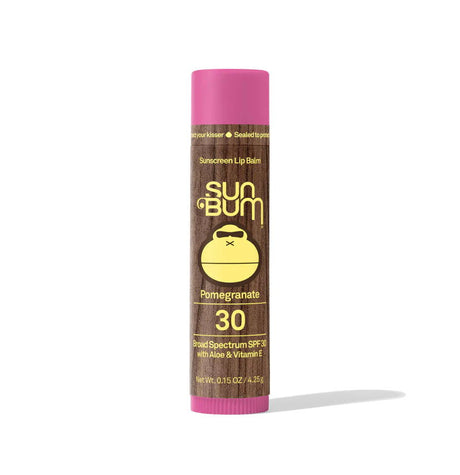 Original SPF 30 Sunscreen Lip Balm - Pomegranate - Sun Bum - Married to the Sea Surf Shop