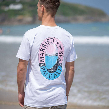 Pale Ale T-Shirt | White -  - Married to the Sea Surf Shop - 