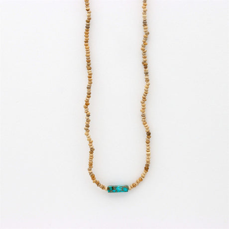 Pineapple Island- CoCO Wood Teal - Necklace - Pineapple Island - Married to the Sea Surf Shop