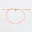 Pineapple Island - Peach  Pearl-  Anklet - Pineapple Island - Married to the Sea Surf Shop