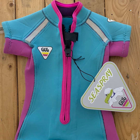 Gul - Toddler Seaspray Suit Age 0-1 | Turquoise/Pink -  - Married to the Sea Surf Shop - 