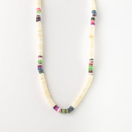 Putih Surf Bead Necklace - Pineapple Island - Married to the Sea Surf Shop