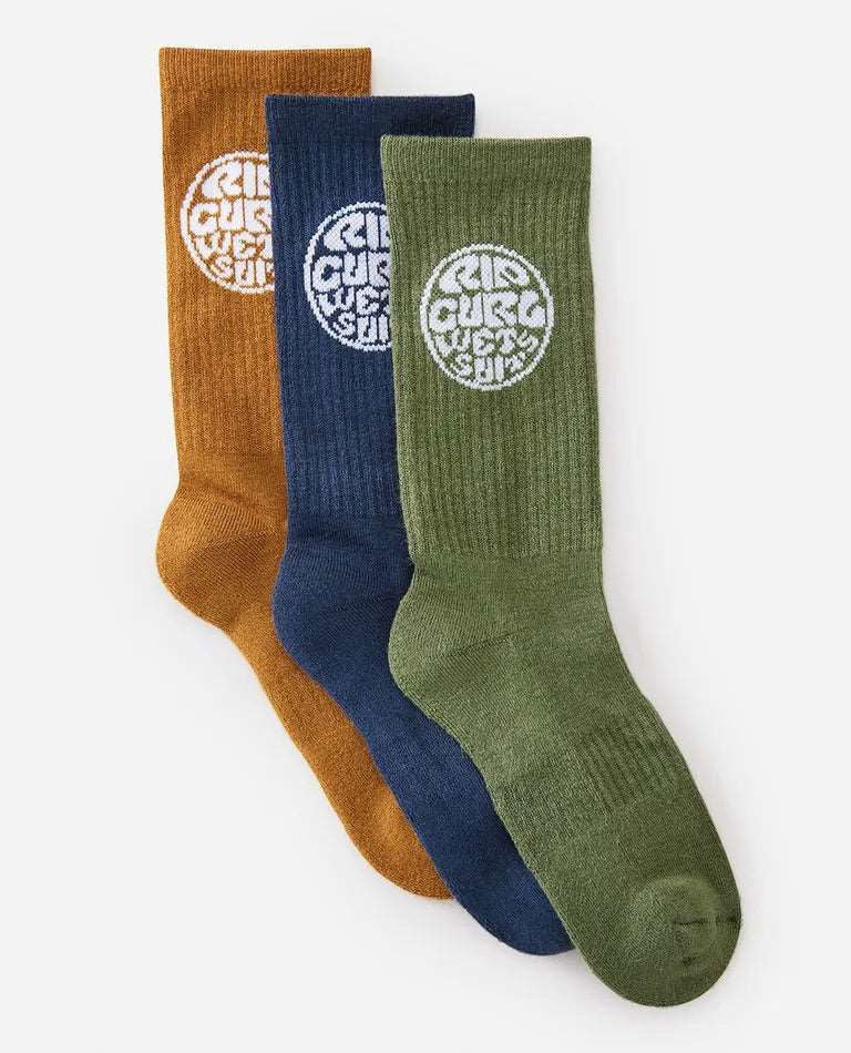 Rip Curl - Wetty Crew Sock 3PK - Rip Curl - Married to the Sea Surf Shop