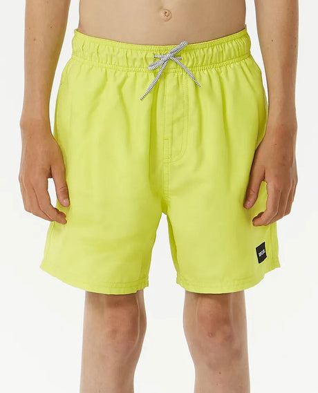 Rip Curl Offset Volley Boys- Neon Lime - Rip Curl - Married to the Sea Surf Shop