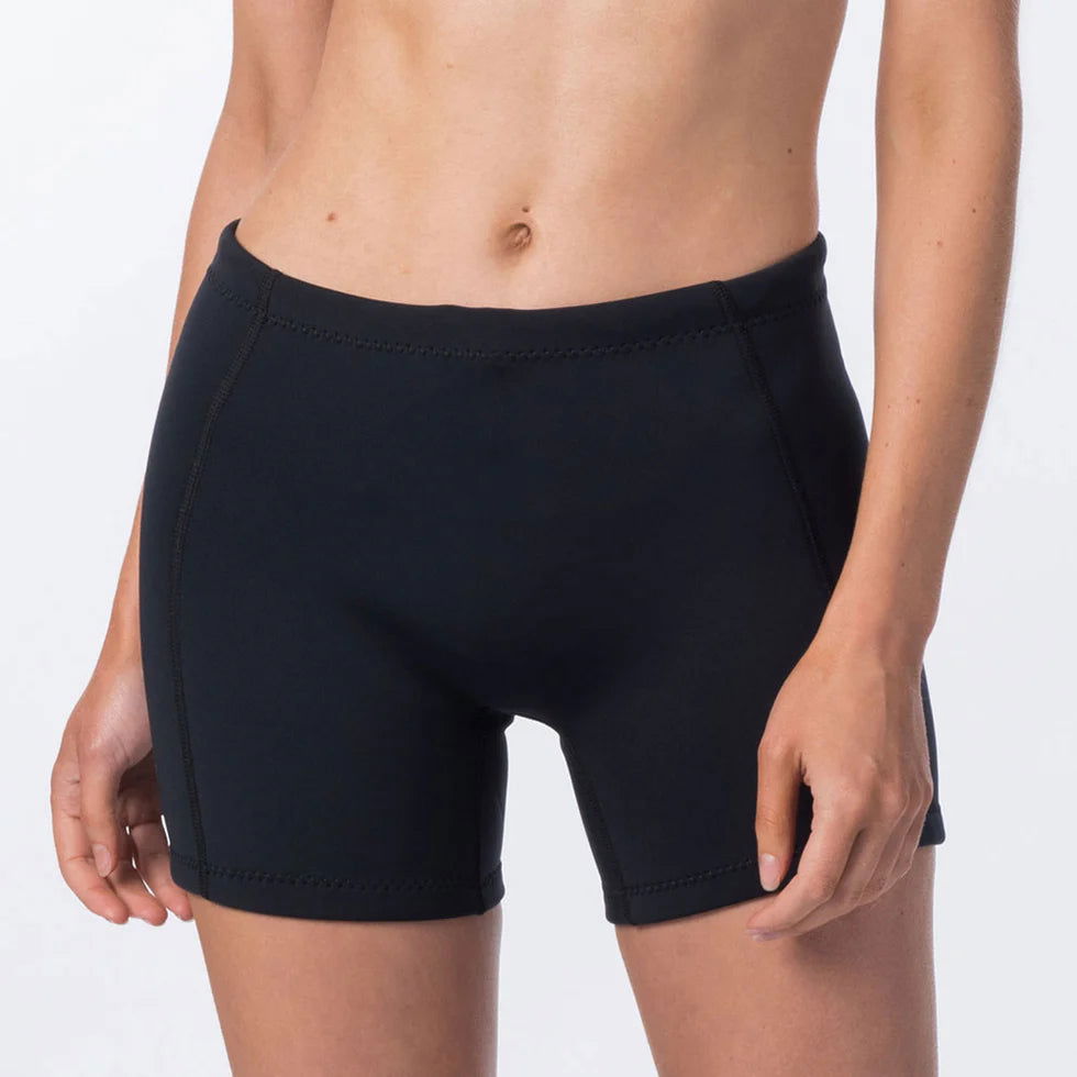 Rip Curl Womens Dawn Patrol 1mm Neoprene Shorts- Black - Rip Curl - Married to the Sea Surf Shop