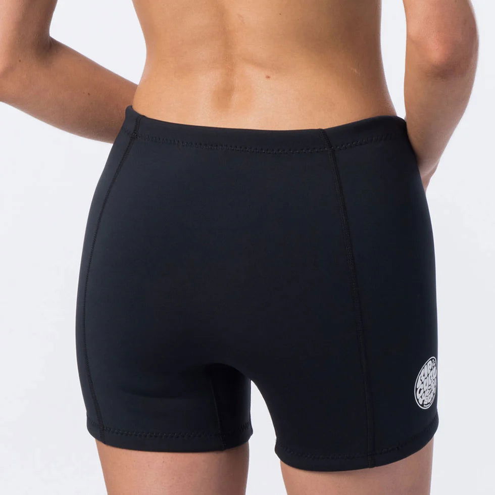 Rip Curl Womens Dawn Patrol 1mm Neoprene Shorts- Black - Rip Curl - Married to the Sea Surf Shop