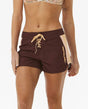 Rip Curl - Block Party High Waist 3'' Shorts | Plum -  - Married to the Sea Surf Shop - 