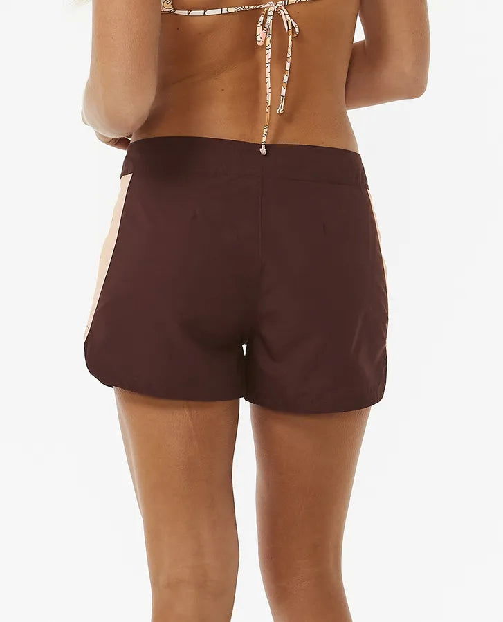 Rip Curl - Block Party High Waist 3'' Shorts | Plum -  - Married to the Sea Surf Shop - 