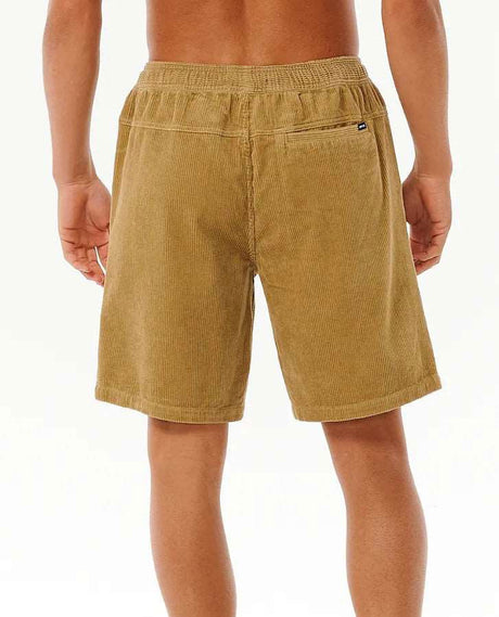 Rip Curl - Classic Surf Cord Volley Shorts | Dark Khaki -  - Married to the Sea Surf Shop - 