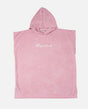 Rip Curl - Girls Script Hooded Towel Mini | Pink -  - Married to the Sea Surf Shop - 