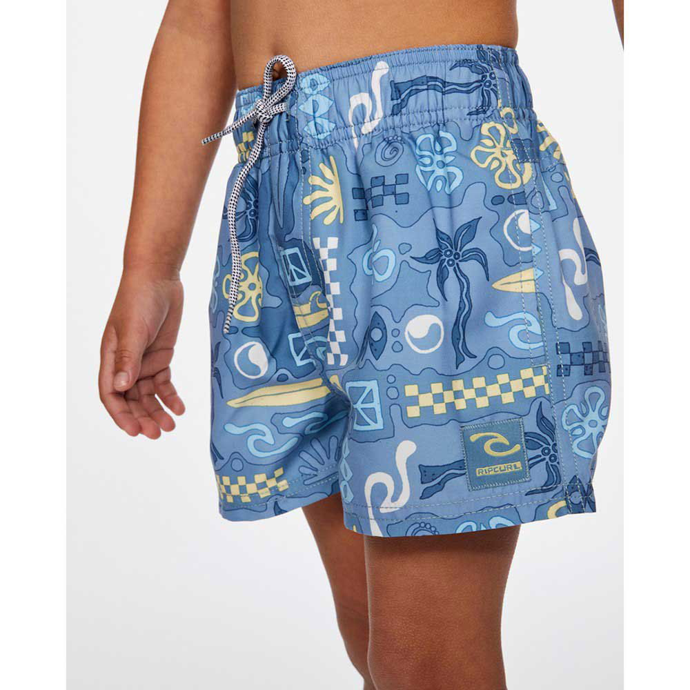 Rip Curl - Gremlin Volley Mesh Grom Boardshorts | Blue -  - Married to the Sea Surf Shop - 