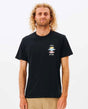 Rip Curl - Search Icon T-Shirt | Black -  - Married to the Sea Surf Shop - 