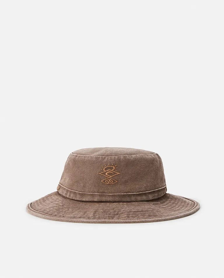 Rip Curl - Searchers Mid Brim Hat | Chocolate Brown -  - Married to the Sea Surf Shop - 