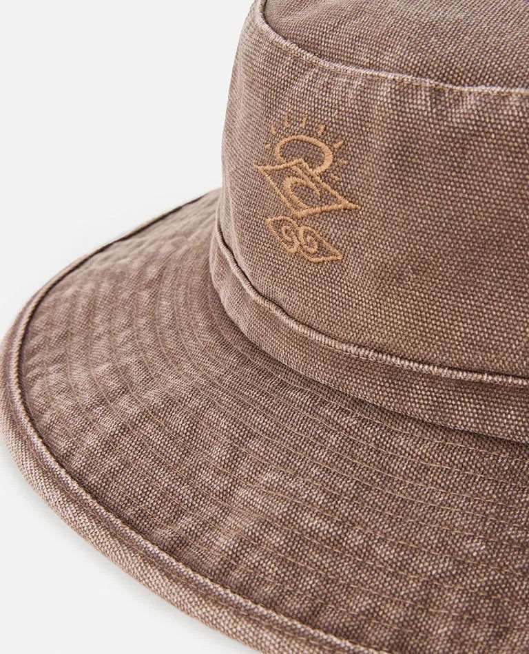 Rip Curl - Searchers Mid Brim Hat | Chocolate Brown -  - Married to the Sea Surf Shop - 