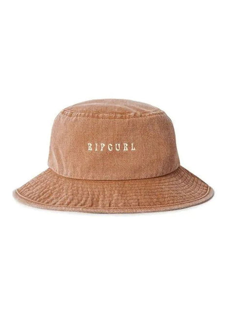 Rip Curl - Washed UPF Mid Brim Hat | Washed Brown -  - Married to the Sea Surf Shop - 