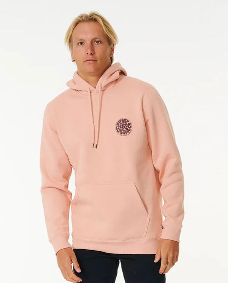 Rip Curl - Wetsuit Icon Hooded Fleece | Light Peach -  - Married to the Sea Surf Shop - 