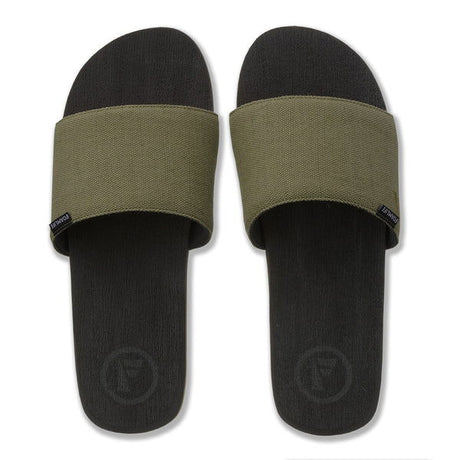 SULLY SLIDE- MENS SLIDER - BLACK - Foamlife - Married to the Sea Surf Shop