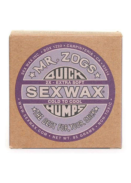 Sex Wax - Quick Humps Purple Extra Soft Wax | Cold-Cool -  - Married to the Sea Surf Shop - 