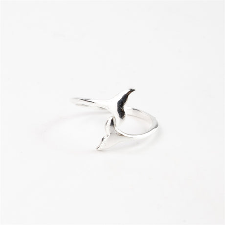 Silver Whale Tail Wrap - Pineapple Island -  Ring - Pineapple Island - Married to the Sea Surf Shop