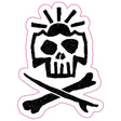 Skullduggery Sticker - Married to the Sea Surf Shop - Married to the Sea Surf Shop