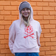 Skullduggery Crop Hood | Pink -  - Married to the Sea Surf Shop - 