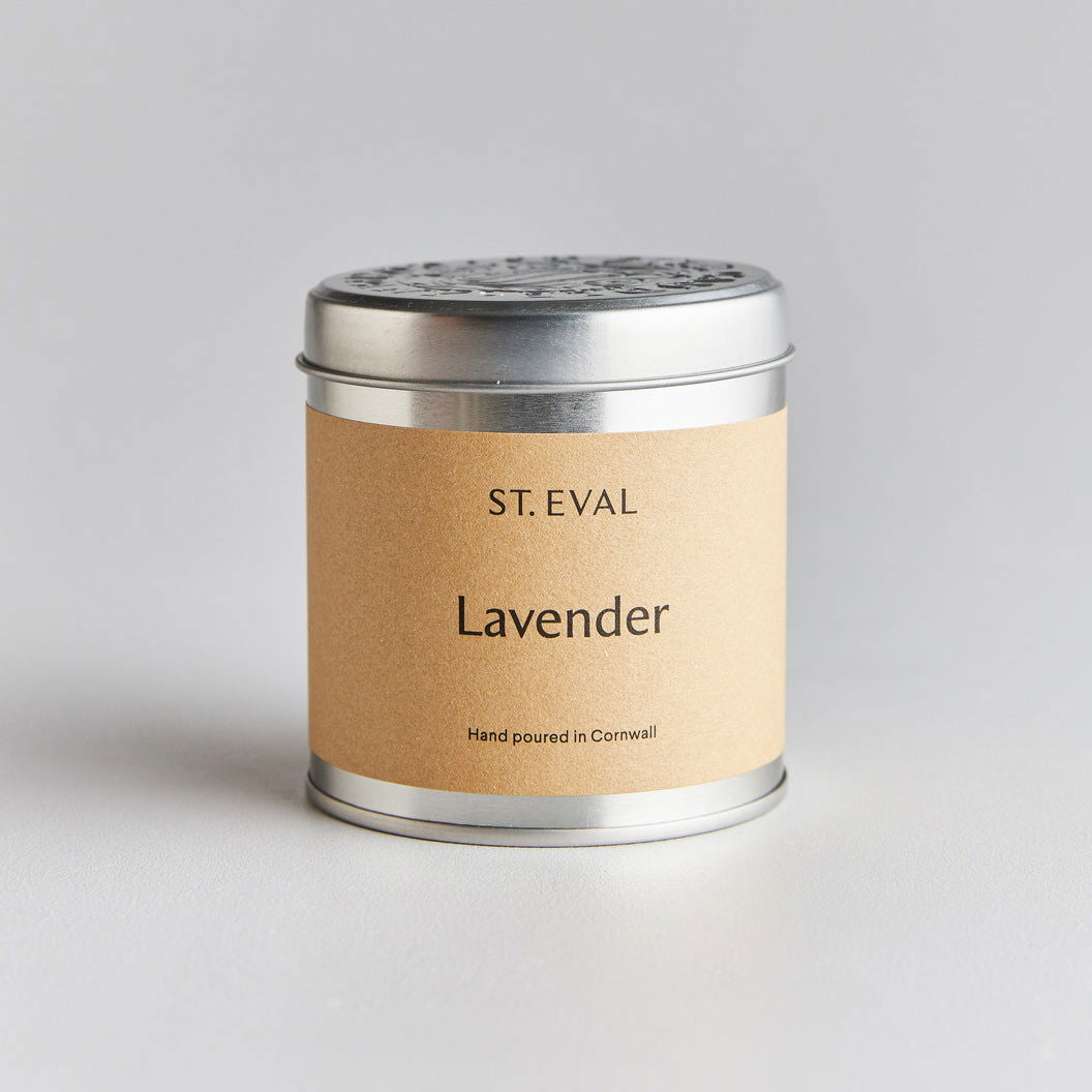 St Eval Lavender Scented Tin Candle - St Eval Candles - Married to the Sea Surf Shop