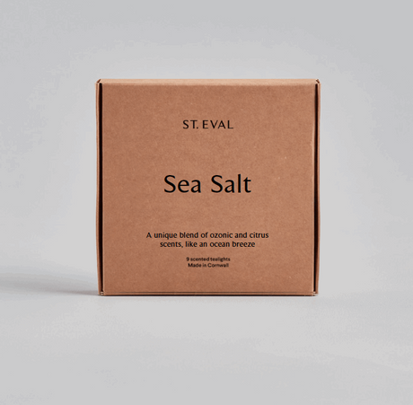 St Eval - Sea Salt Tealight Candles | Box of 9 -  - Married to the Sea Surf Shop - 