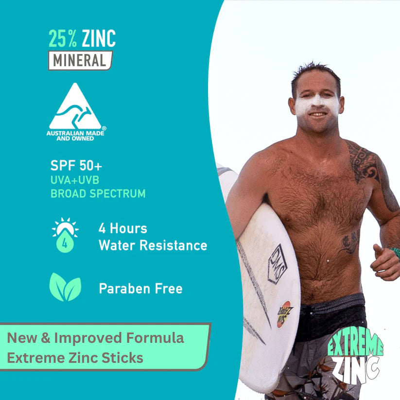 Sun Zapper Extreme Zinc Stick - Bronze - Sun Zapper - Married to the Sea Surf Shop