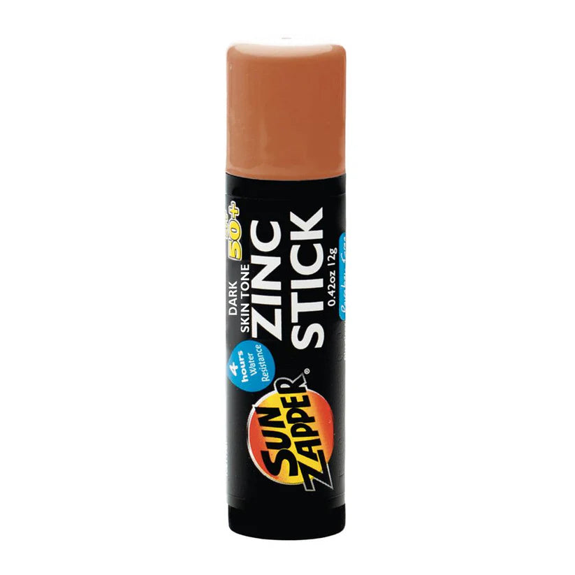 Sun Zapper Zinc Stick - Dark Skin Tone - Sun Zapper - Married to the Sea Surf Shop