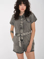 Volcom - Asphalt Romper | Black -  - Married to the Sea Surf Shop - 