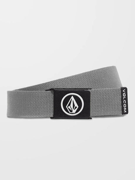 Volcom - Circle Web Belt | Heather Grey -  - Married to the Sea Surf Shop - 