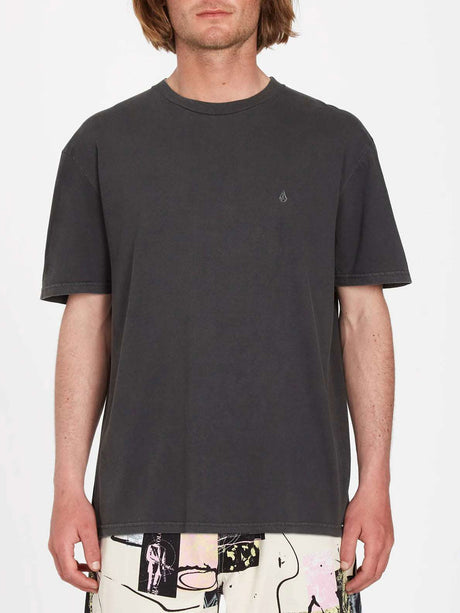 Volcom - Solid Stone Tee - Black | Ruby | Lilac Ash -  - Married to the Sea Surf Shop - 