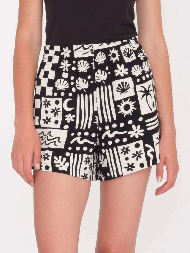 Volcom - Sunny Wild Shorts | Black -  - Married to the Sea Surf Shop - 