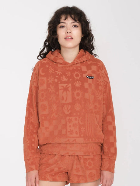 Volcom - Sunny Wild Terry Hoodie | Rosewood -  - Married to the Sea Surf Shop - 