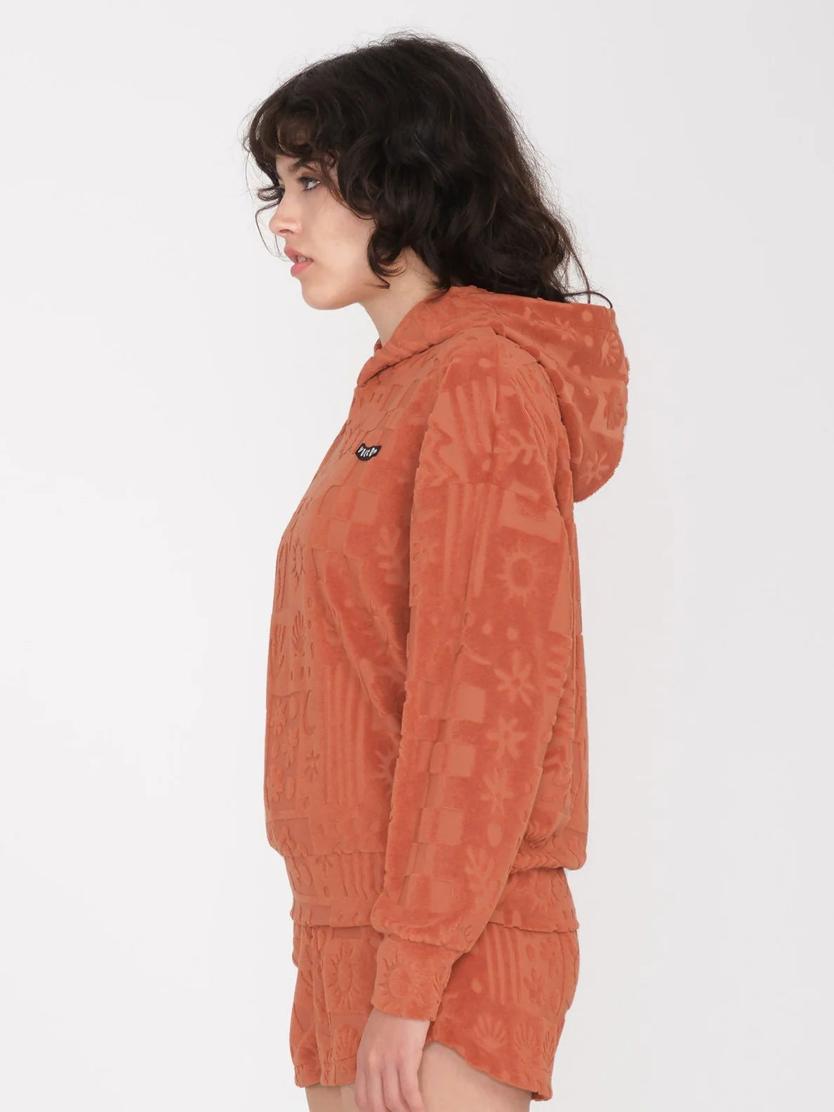 Volcom - Sunny Wild Terry Hoodie | Rosewood -  - Married to the Sea Surf Shop - 